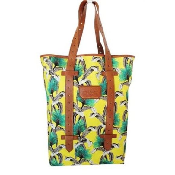 Proenza Schouler Floral Hawaiian Tote Bag Handbag - Picture 1 of 10